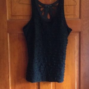 Black dress tank top